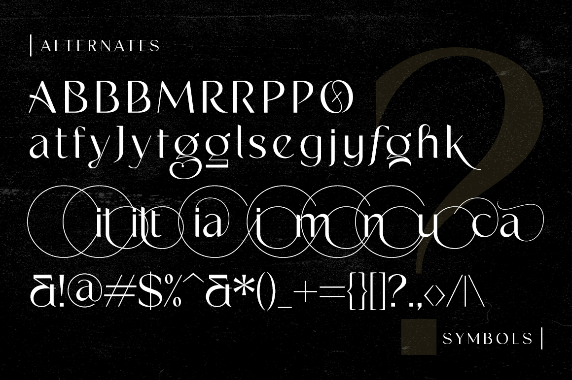 Moutyara Font Poster #1