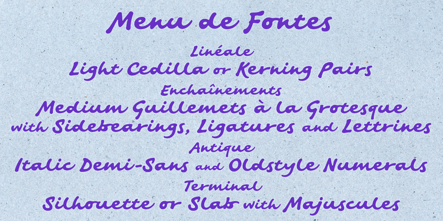 Artist Hand Font Poster #1