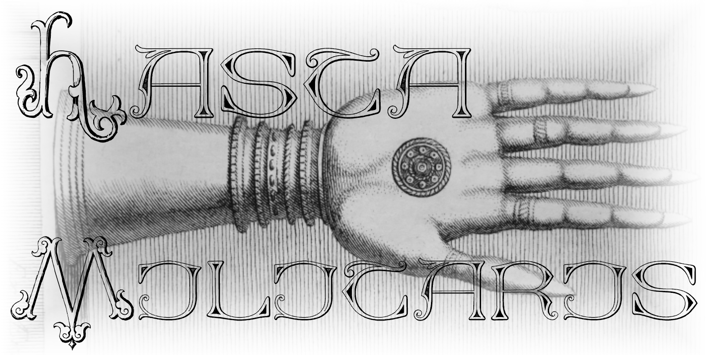 Victorian Alphabets Font Poster #1