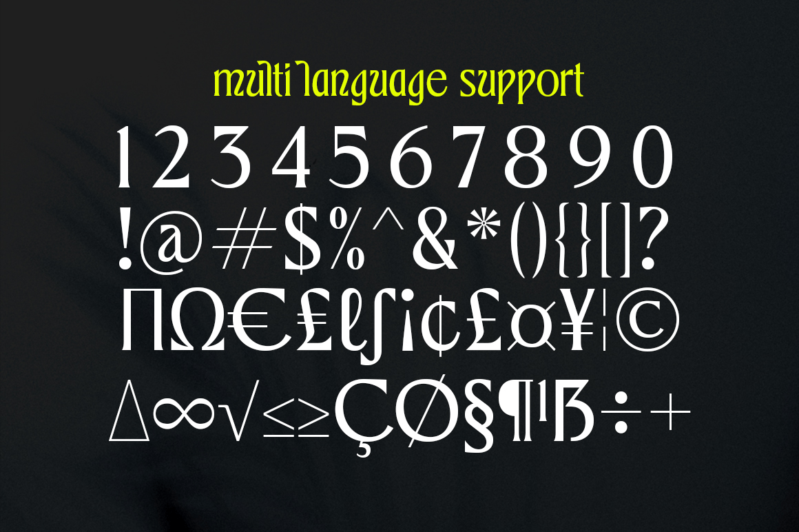 Galliso Font Poster #1