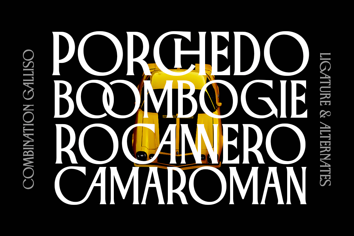 Galliso Font Poster #1