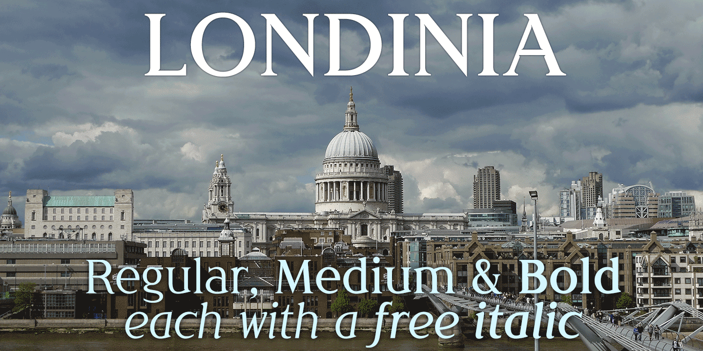 Londinia Font Poster #1