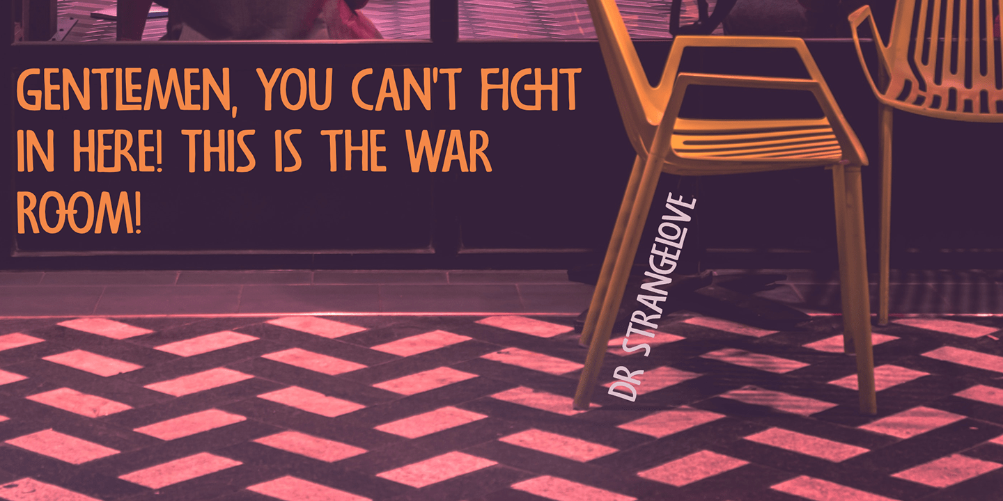 Last Episode Font Poster #1