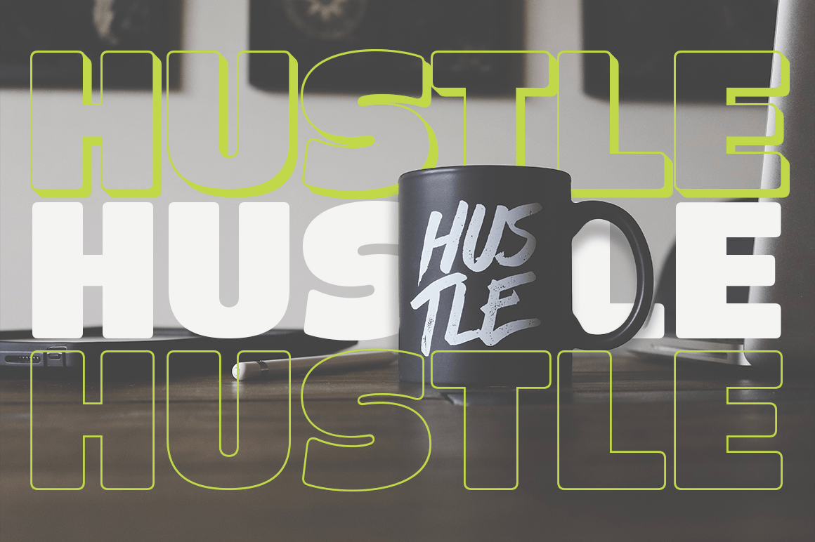 Hushy Font Poster #1