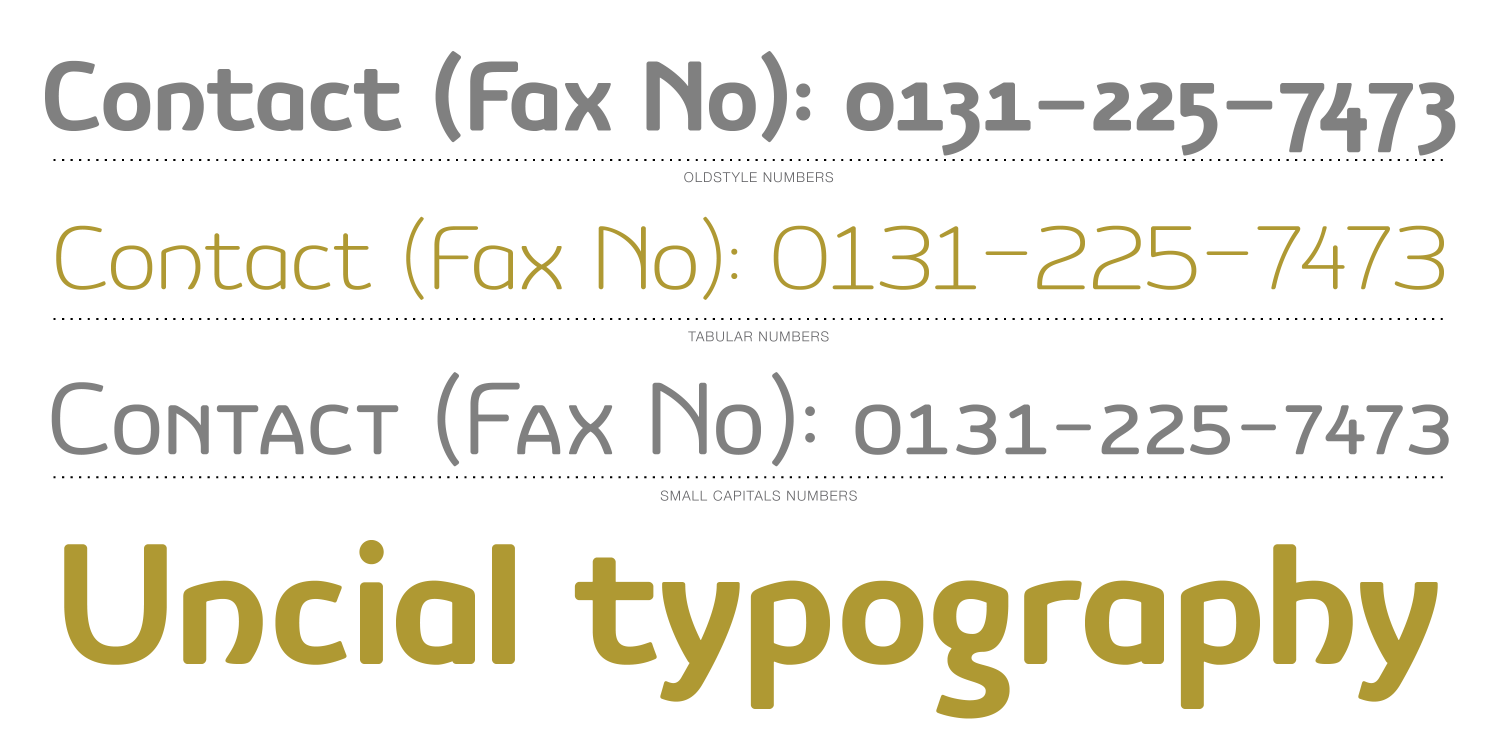 Vulgat Font Poster #1