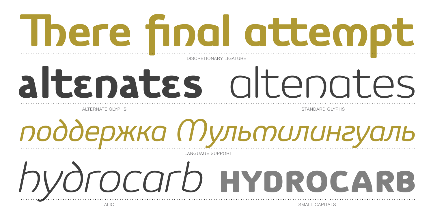Vulgat Font Poster #1