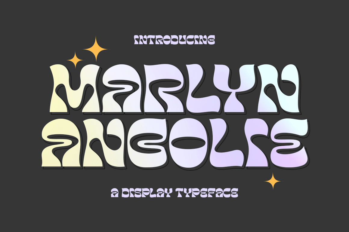 Marlyn Angolie Font Poster #1