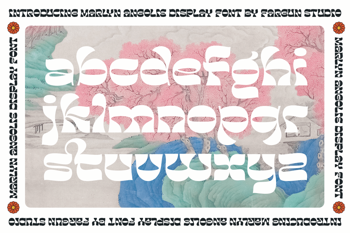 Marlyn Angolie Font Poster #1