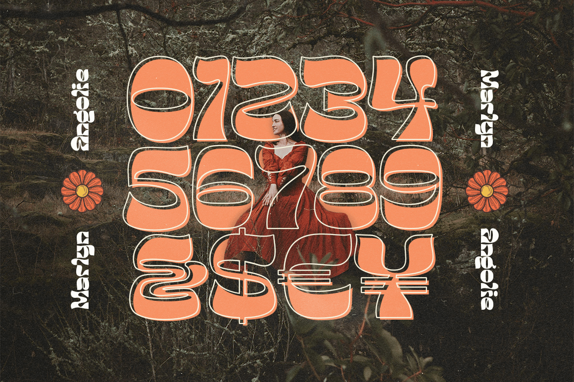 Marlyn Angolie Font Poster #1