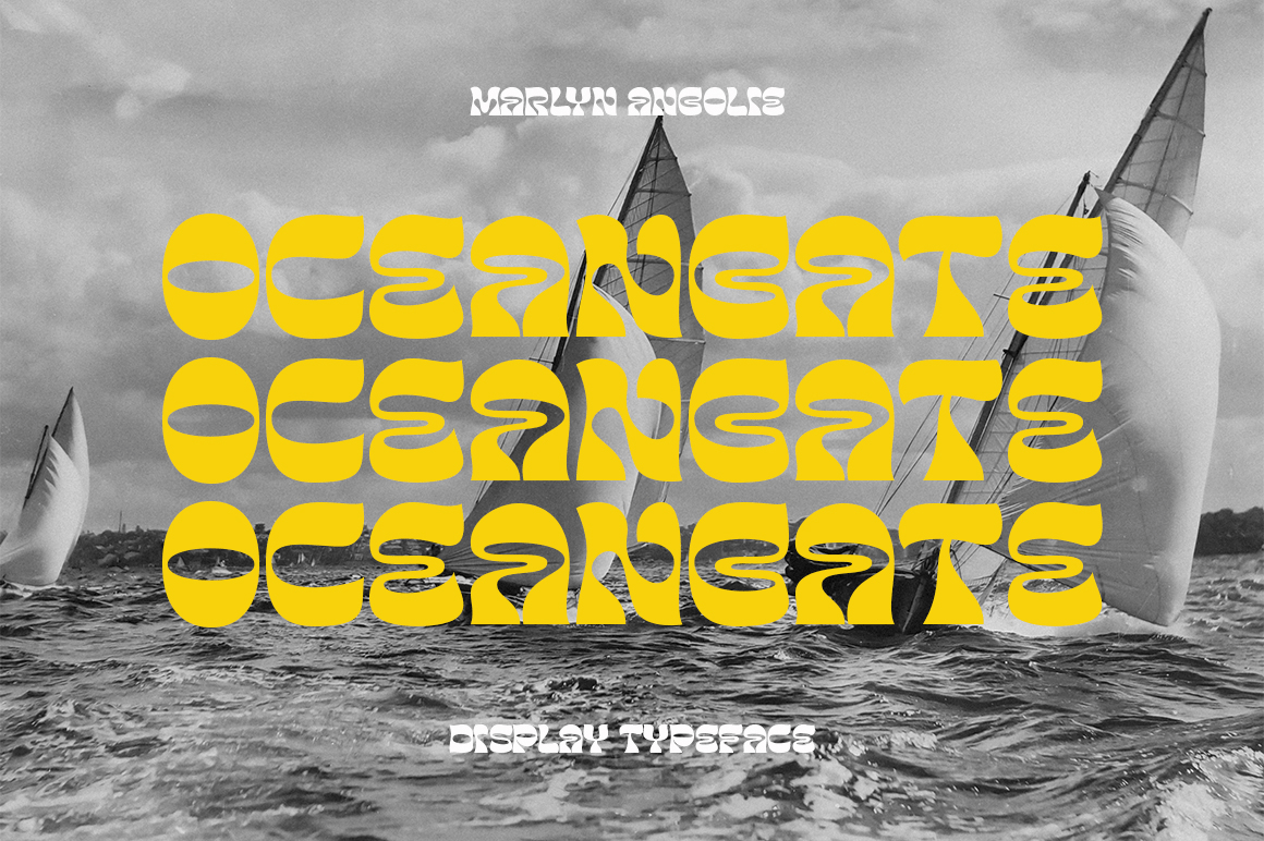 Marlyn Angolie Font Poster #1