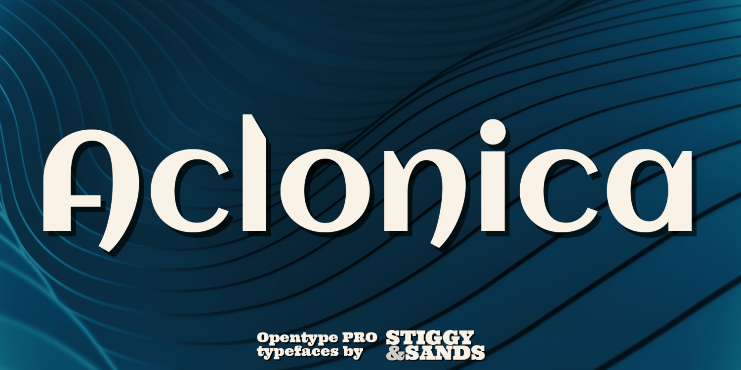 Aclonica Pro Font Family