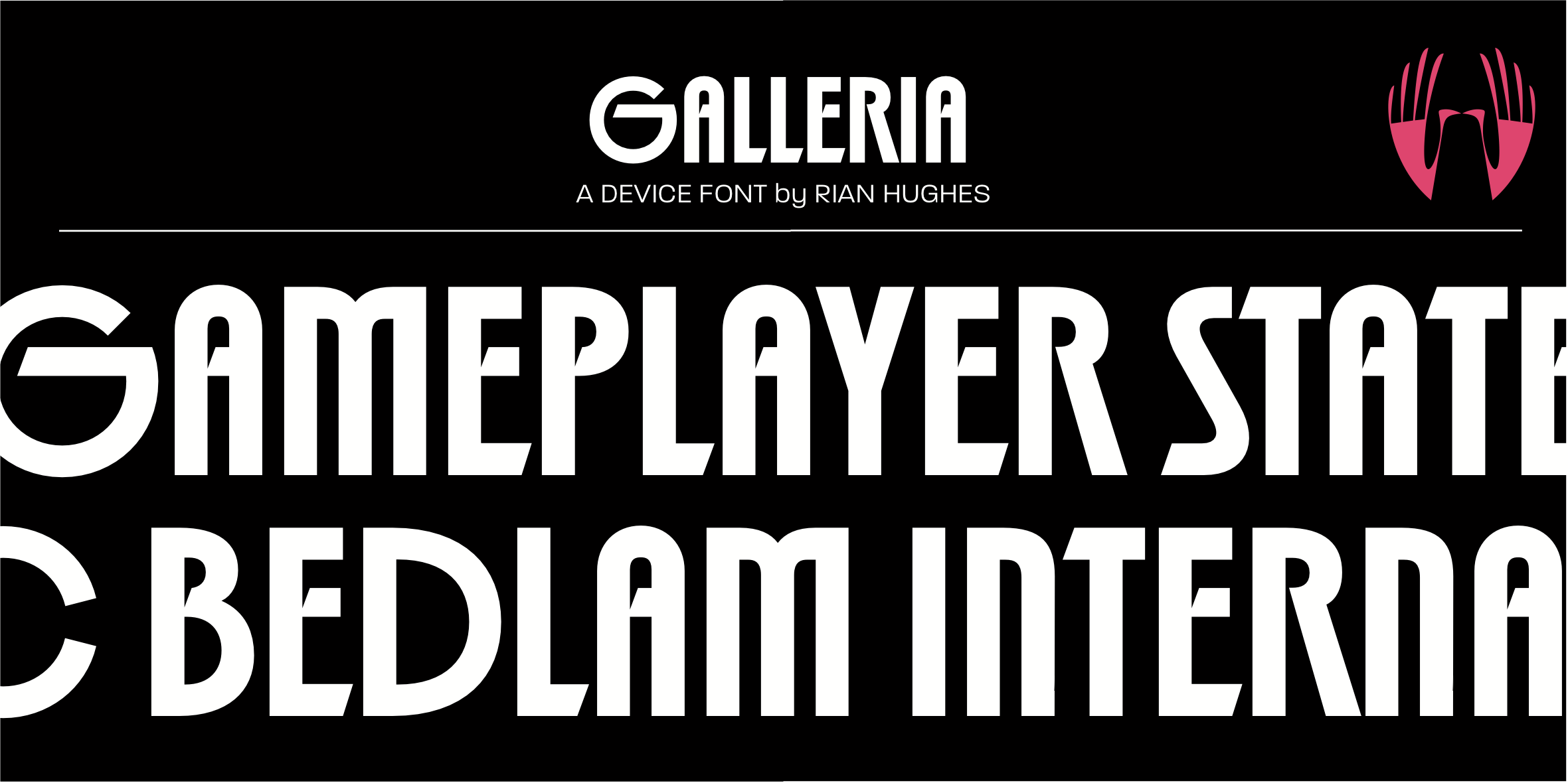 Galleria Font Poster #1