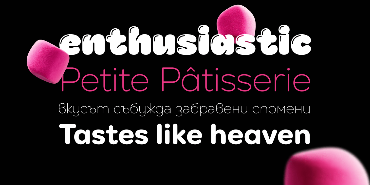 Nexa Round Font Poster #1