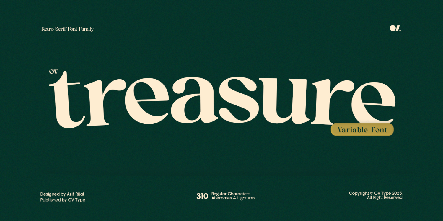 OV Treasure Font Family