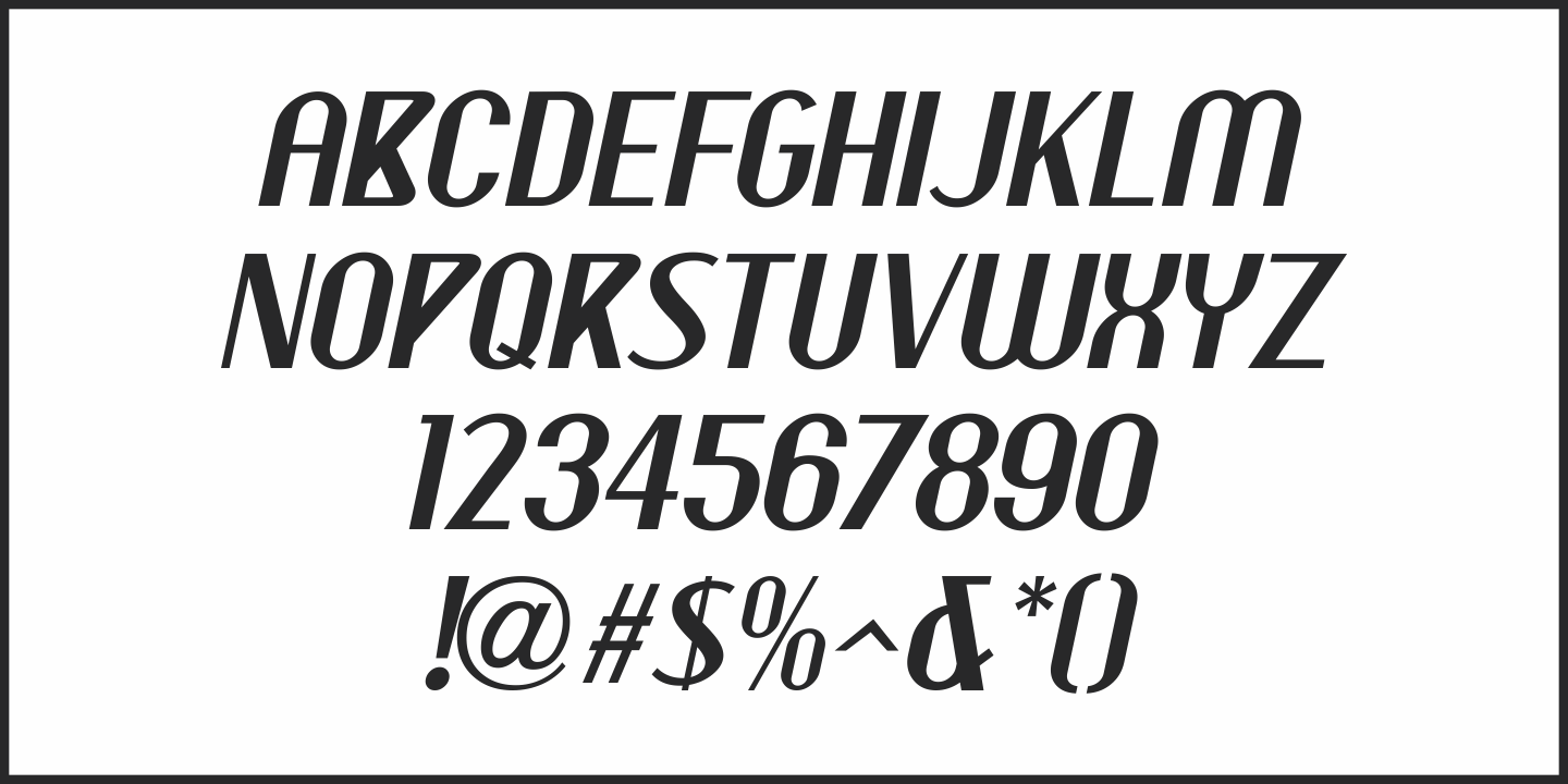Fruit Juice Font Poster #1