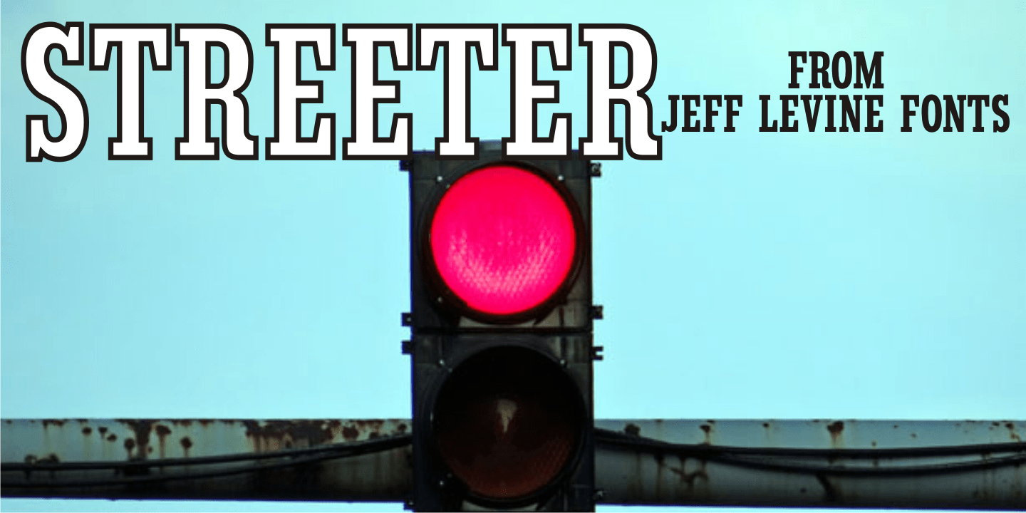 Streeter Font Family Poster