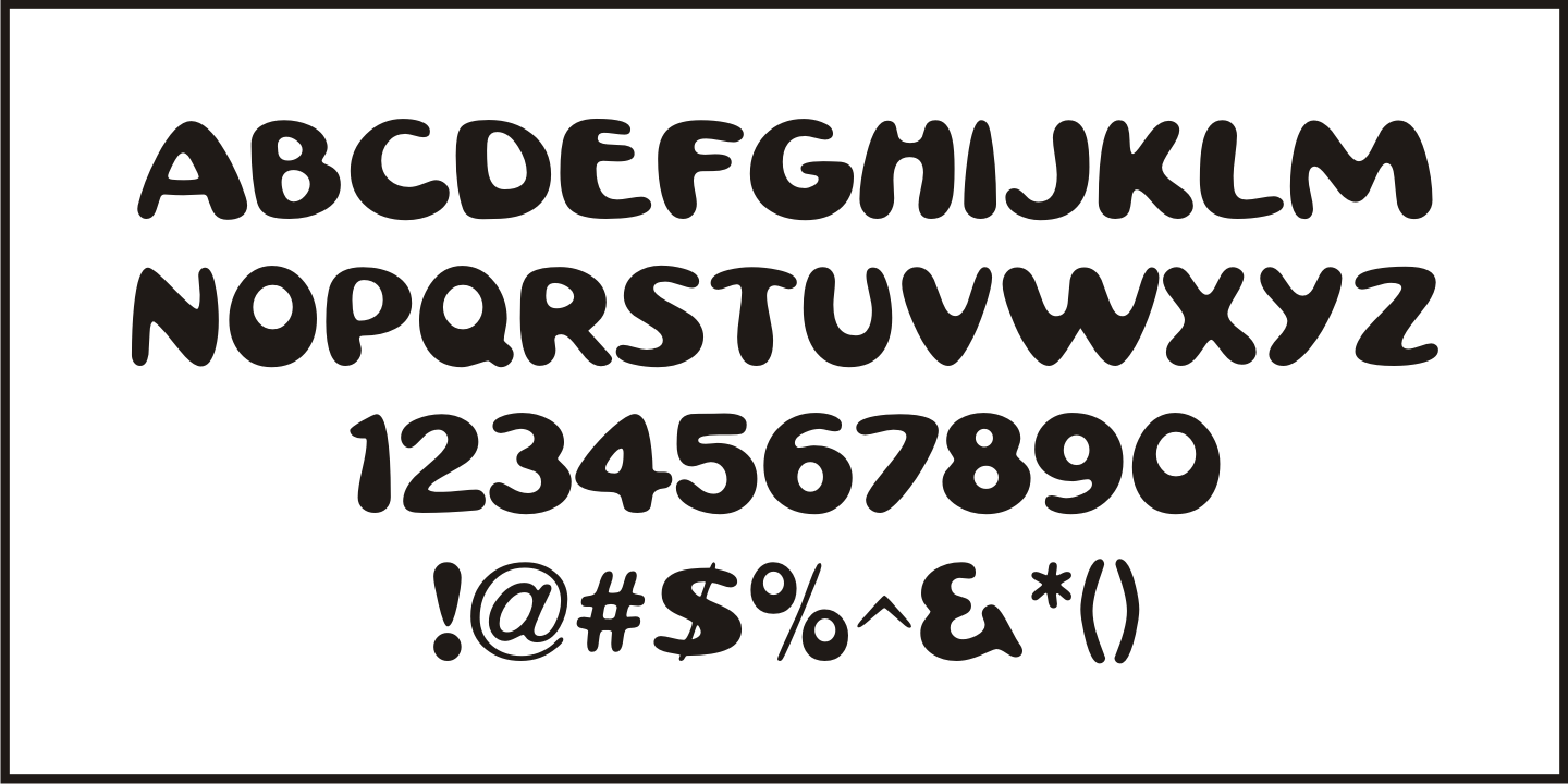 Pratfall Font Poster #1