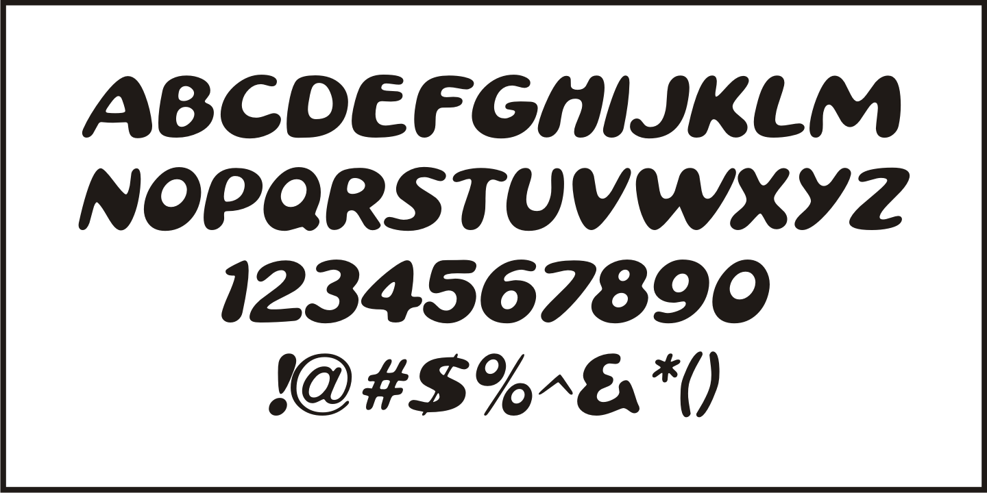 Pratfall Font Poster #1