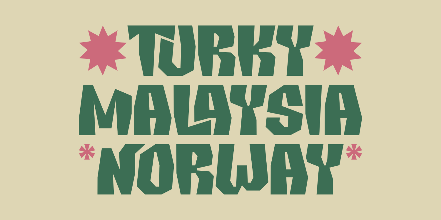 MONCI Regular Font Poster #3