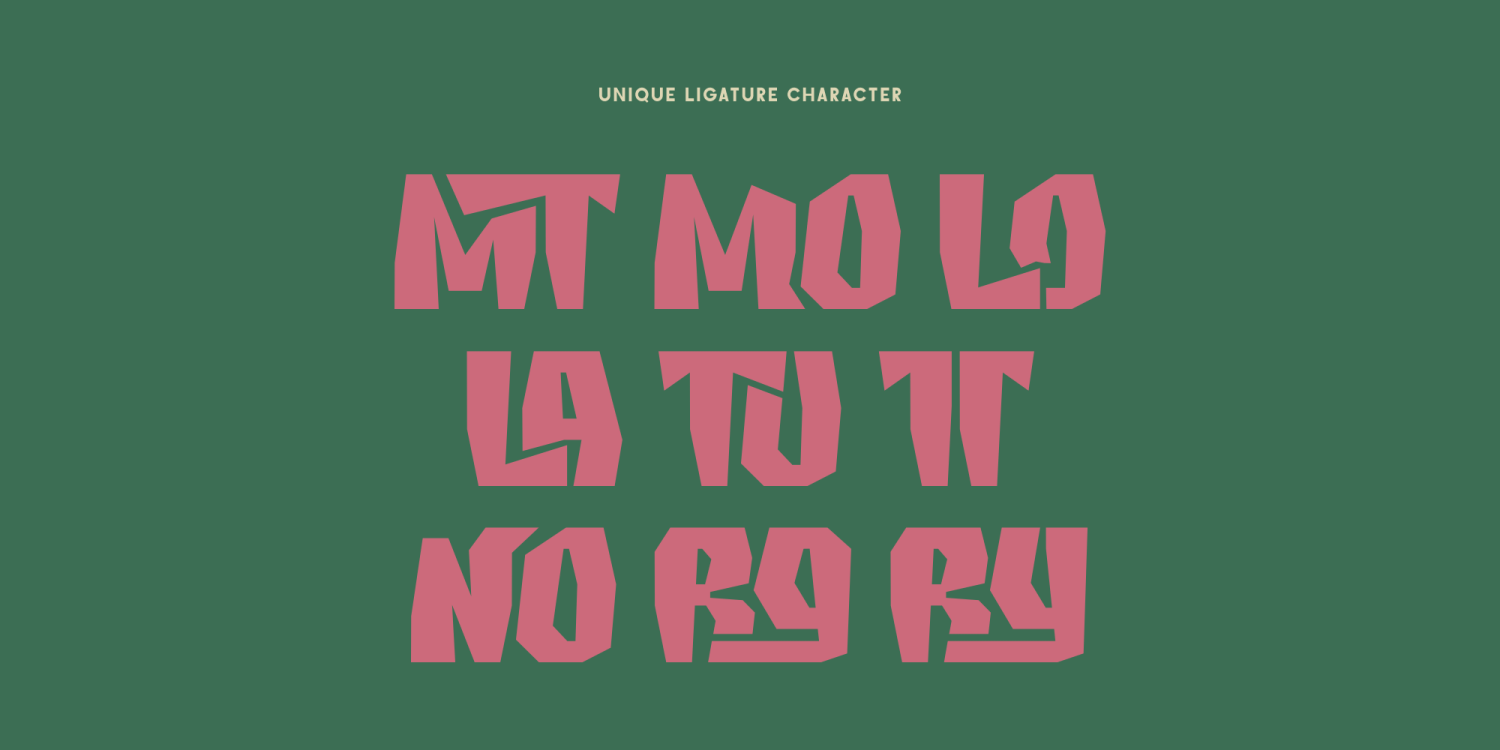 MONCI Regular Font Poster #7