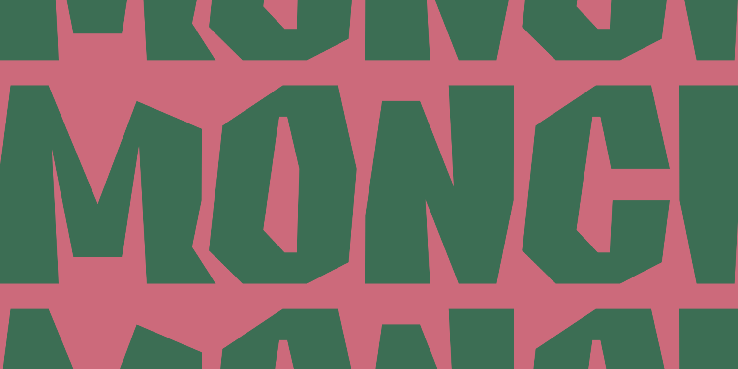 MONCI Regular Font Poster #8