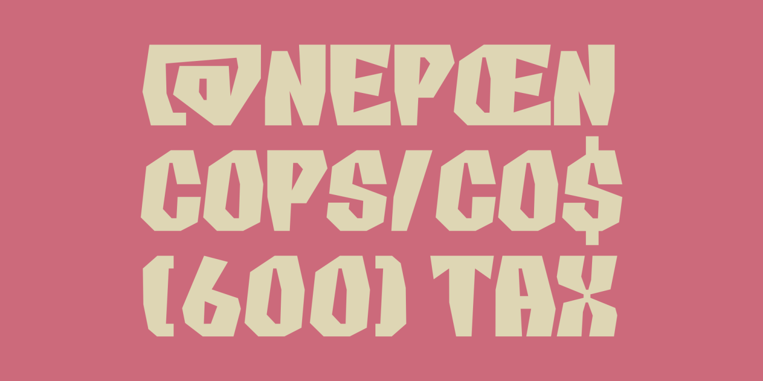 MONCI Regular Font Poster #9