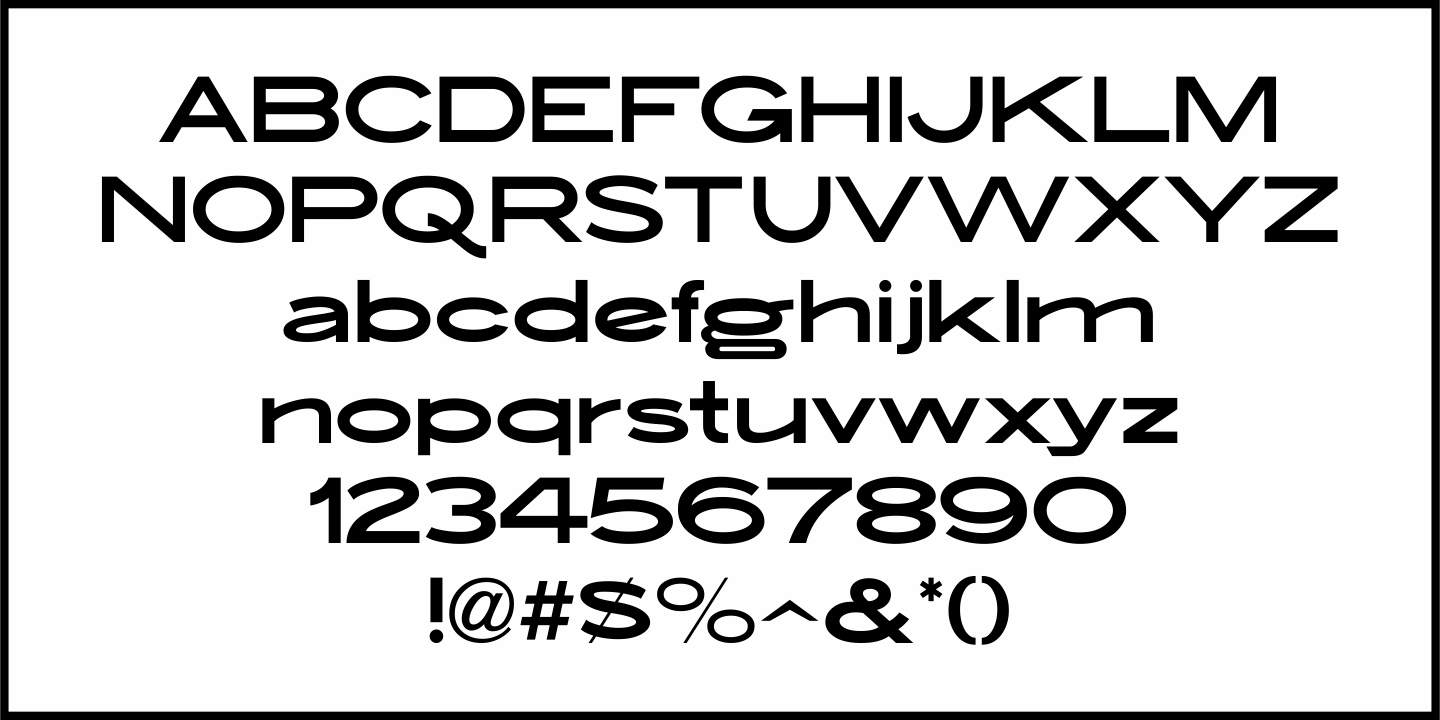 Order Form Font Poster #3