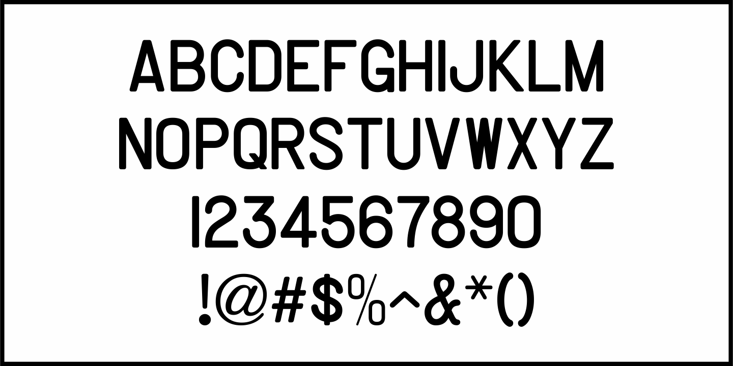 News Copy Font Poster #1