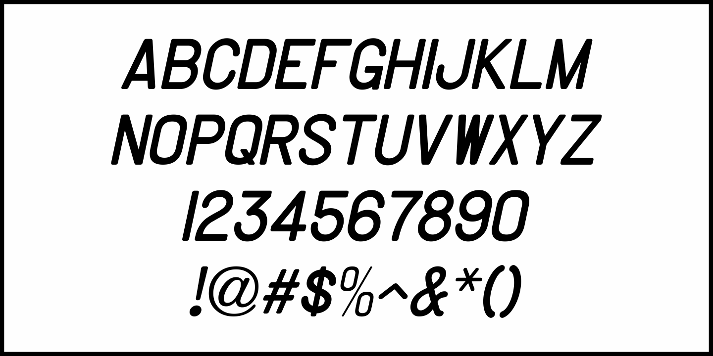 News Copy Font Poster #1