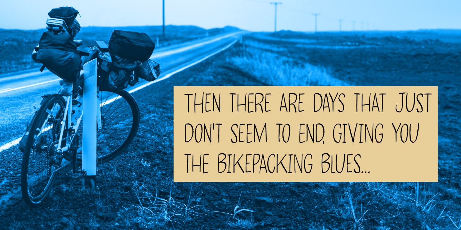 Bikepacker Font Poster #1