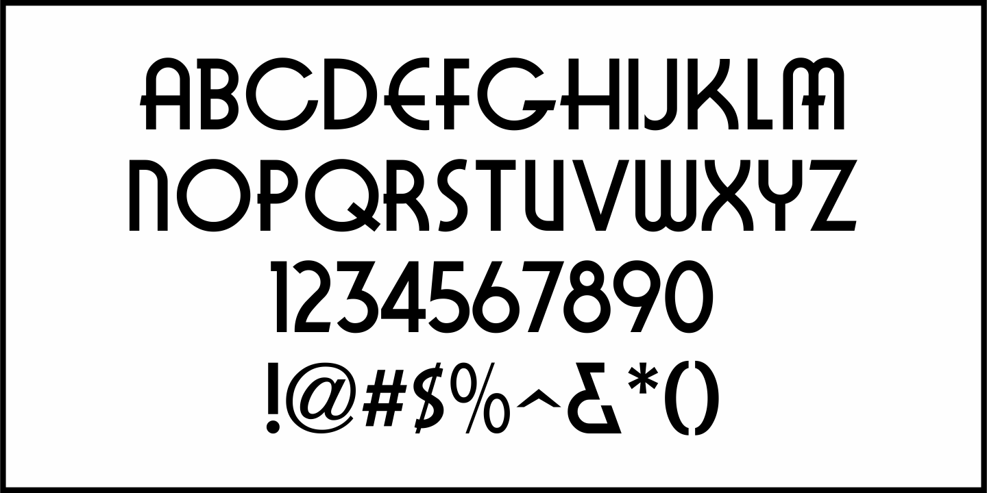 Uptown Story Font Poster #1