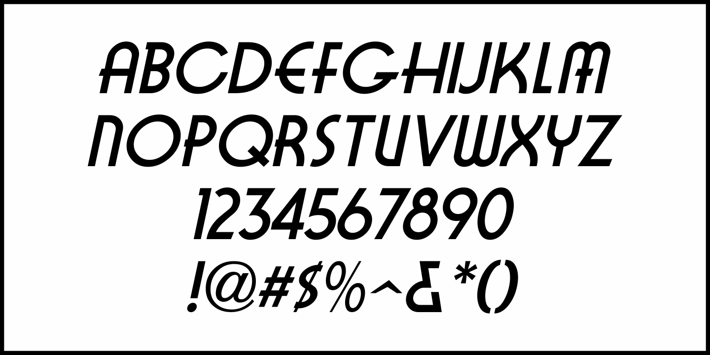 Uptown Story Font Poster #1