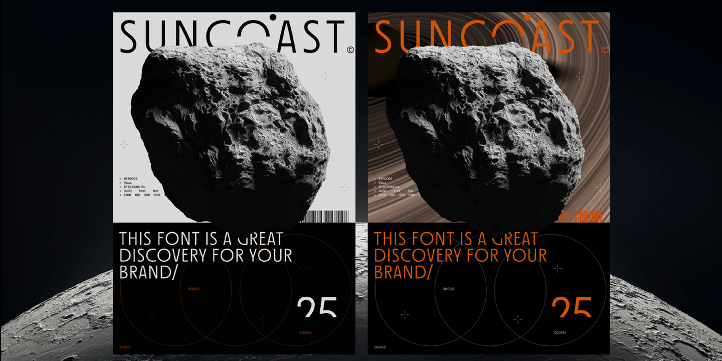 Suncoast Font Poster #1