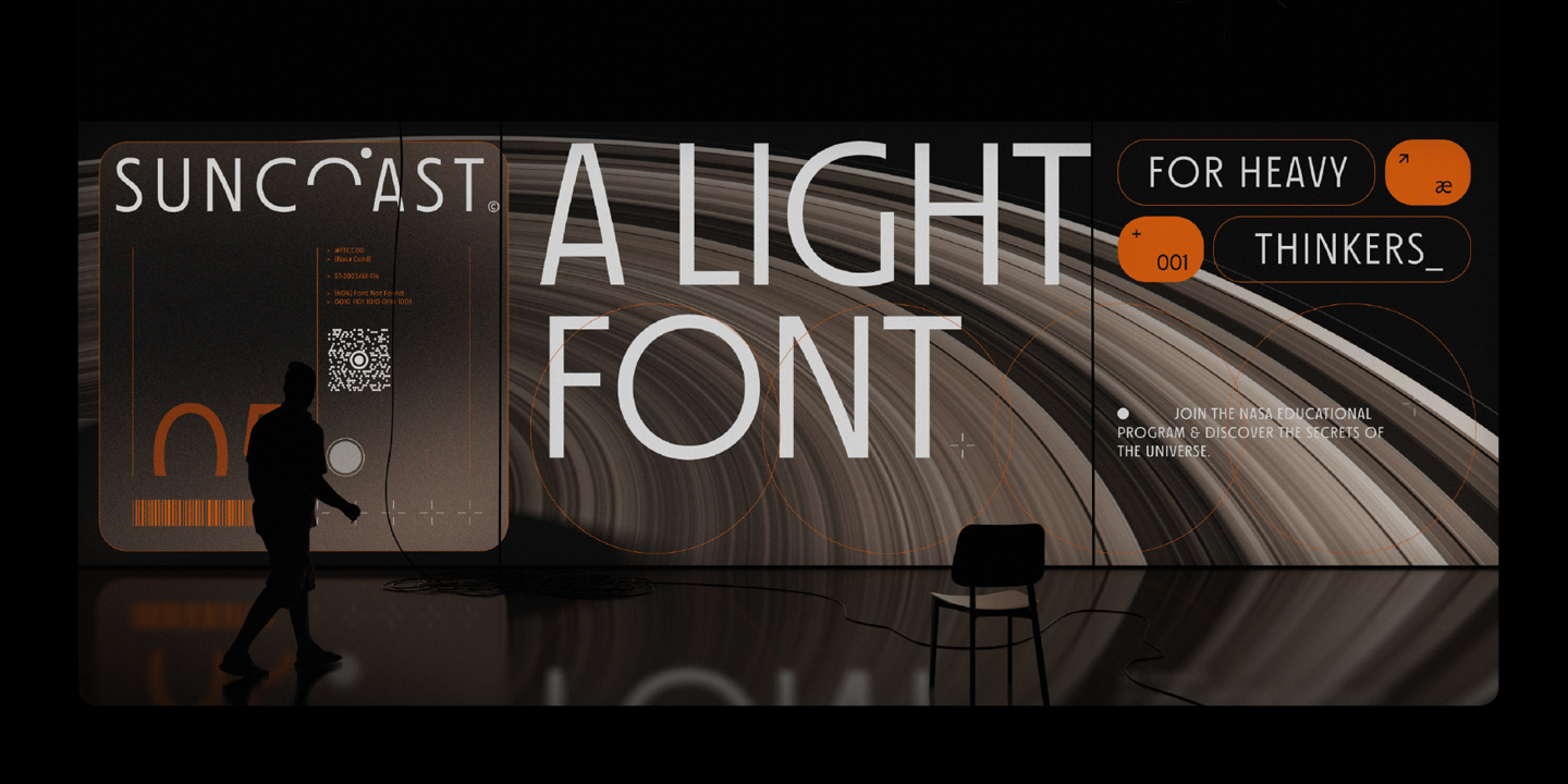 Suncoast Font Poster #1