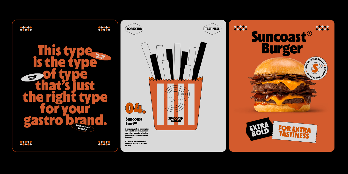 Suncoast Font Poster #1