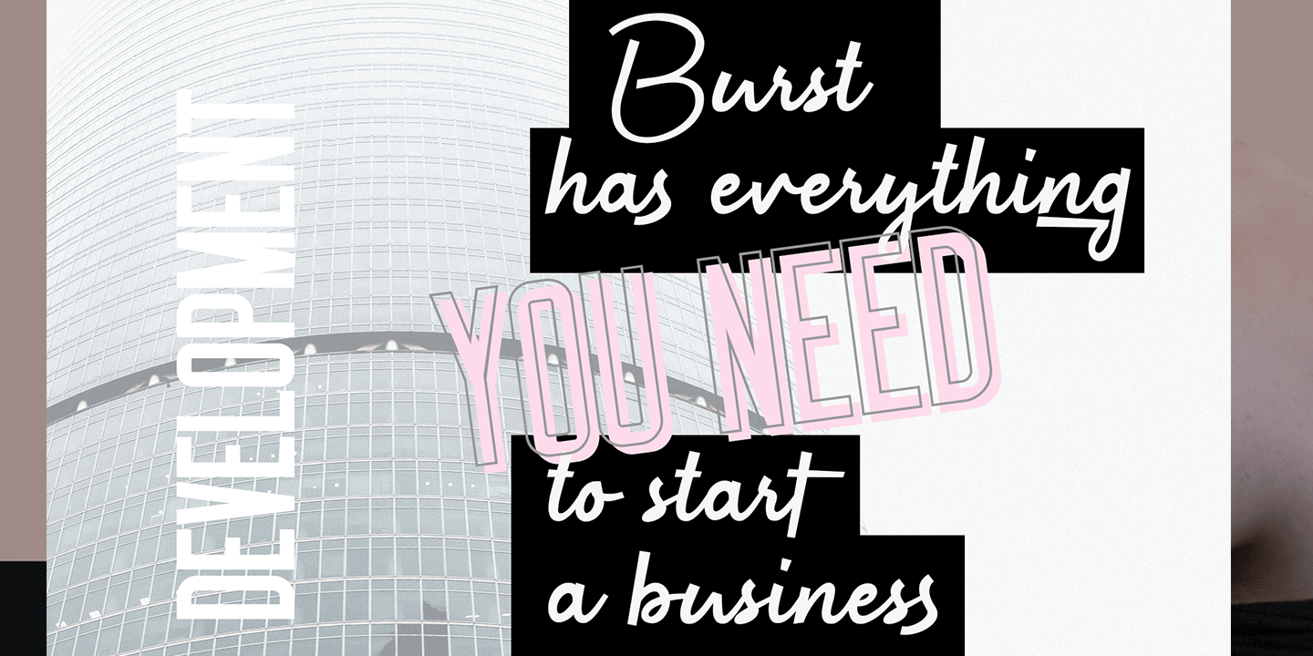 Quick On Font Poster #6