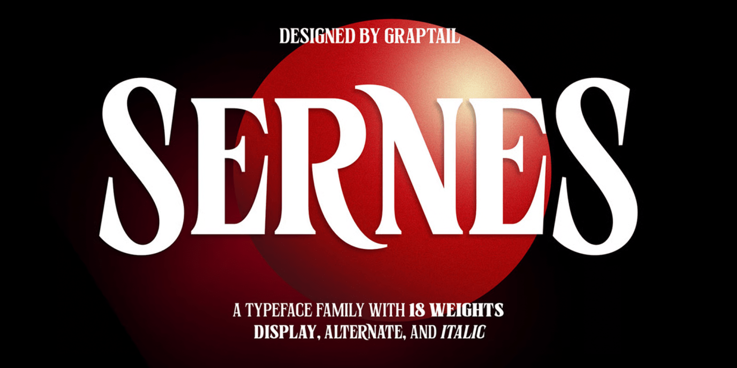 Sernes Font Family