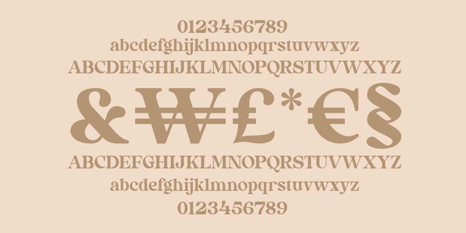 Nateli Font Poster #1