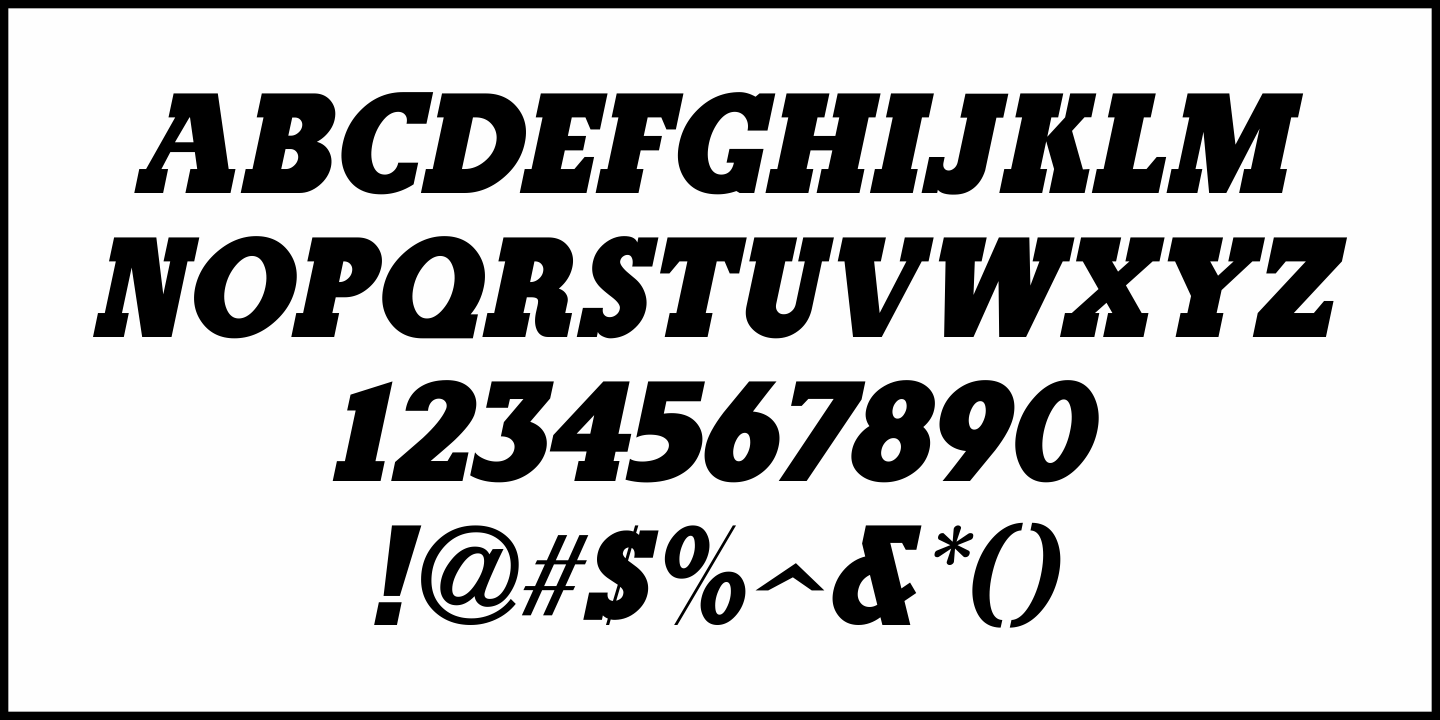 Sporting Event Font Poster #5