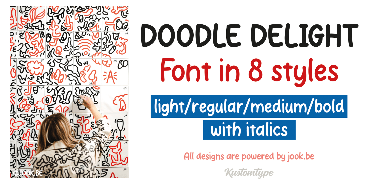 Doodle Delight Poster