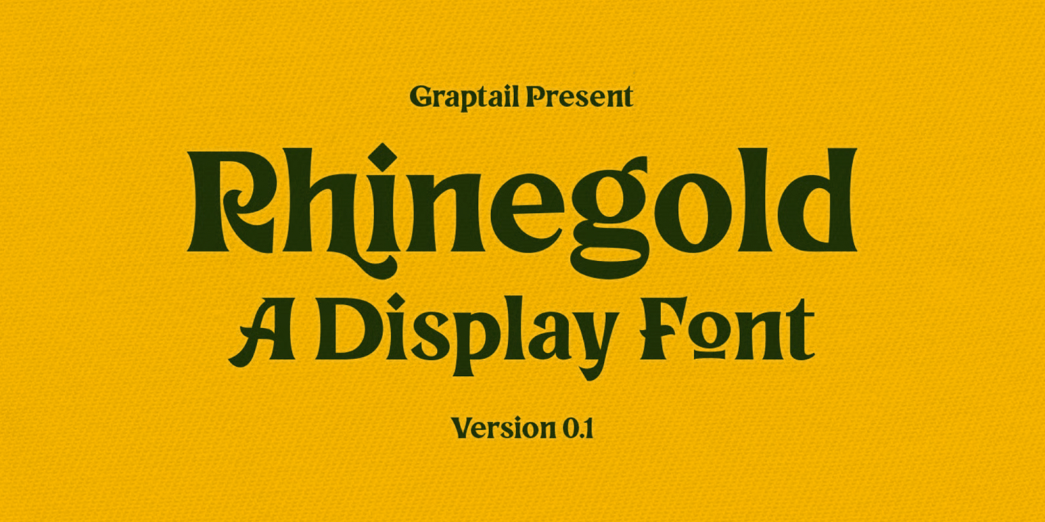 Rhinegold Font Family