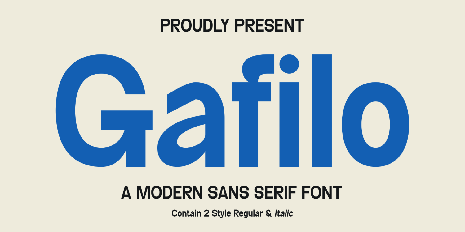 Gafilo Poster