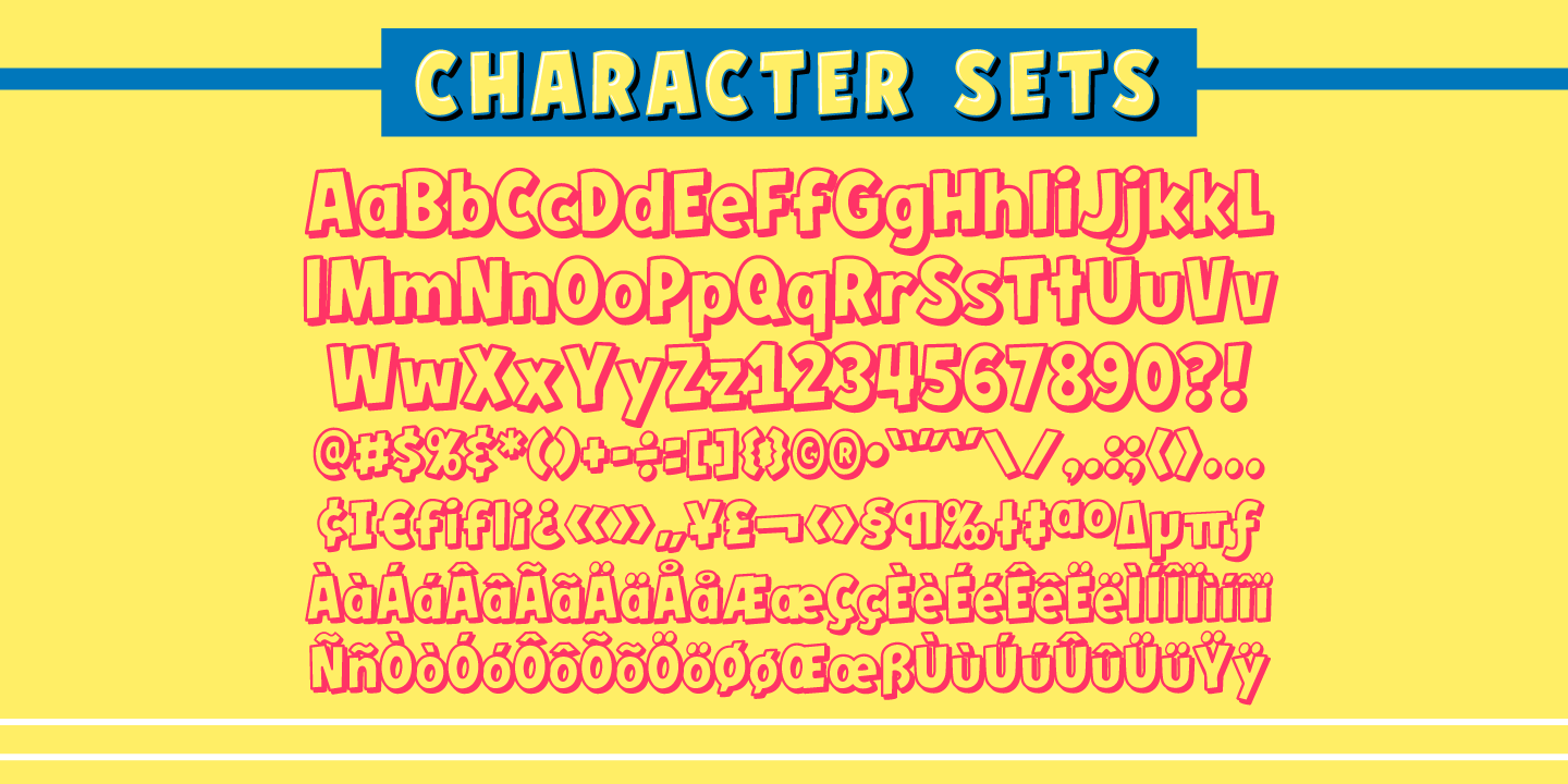 Hero Sandwich Combos Font Poster #4