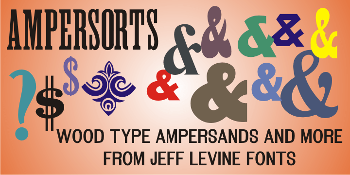 Ampersorts Font Poster #1