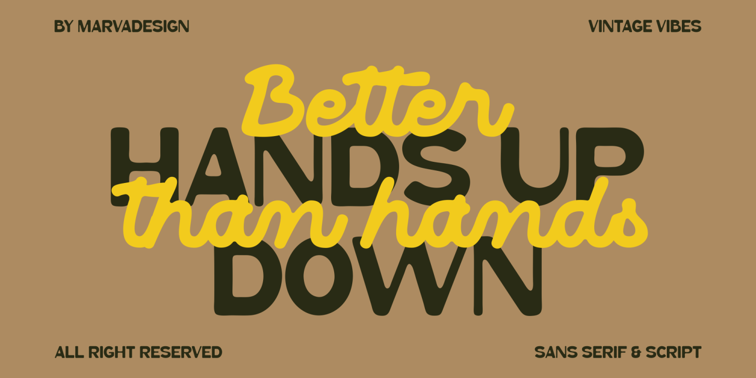 Bolze Font Poster #4