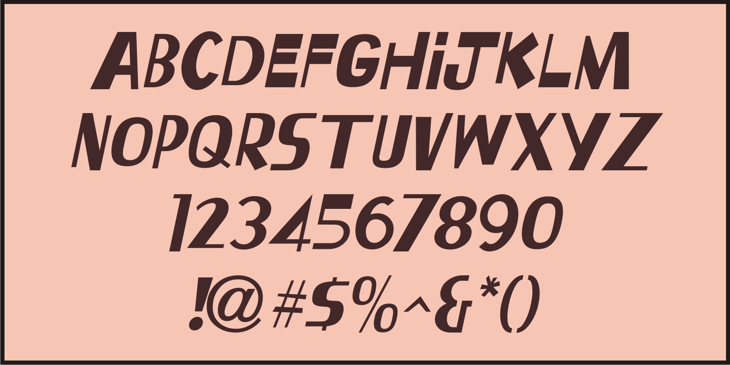 Swing Vote Font Poster #1