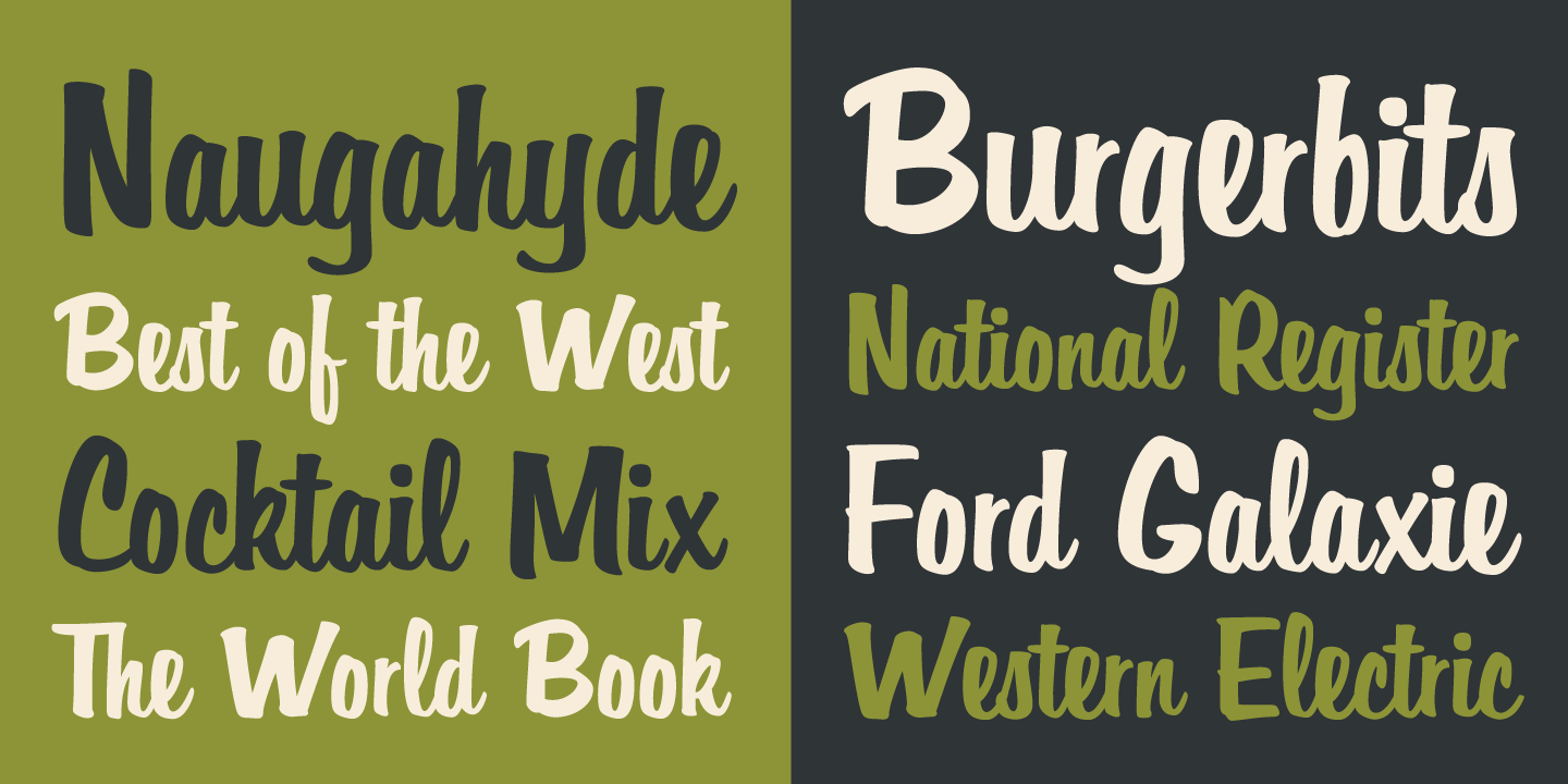 Filmotype Hemlock Font Poster #4