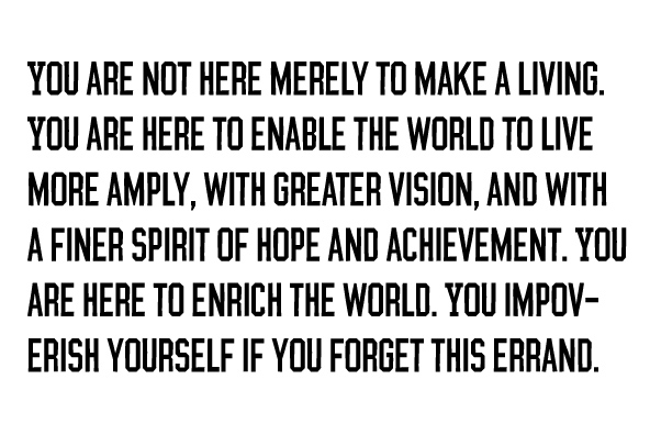 YWFT League Thin Font Poster #1