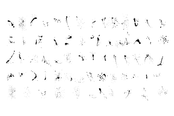 YWFT Ink Font Poster #1