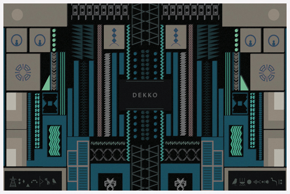 YWFT Dekko Font Poster #1